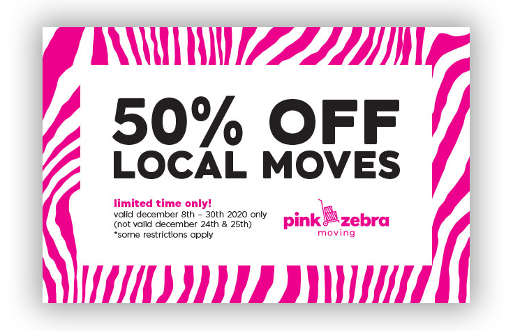 Pink Zebra Moving