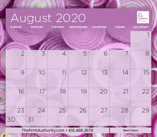 The Print Authority Calendar