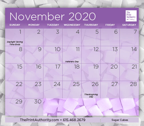 The Print Authority Calendar