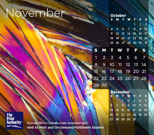 The Print Authority Calendar