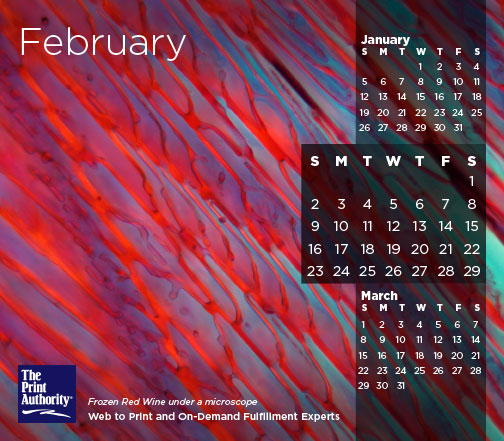 The Print Authority Calendar